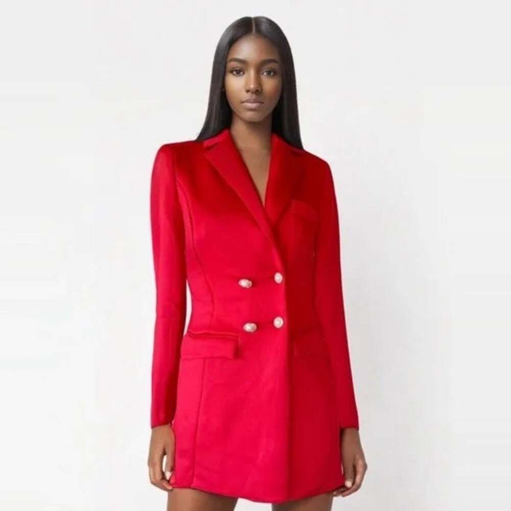 Thirty / Thirty Double Breasted Long Blazer. NWT.